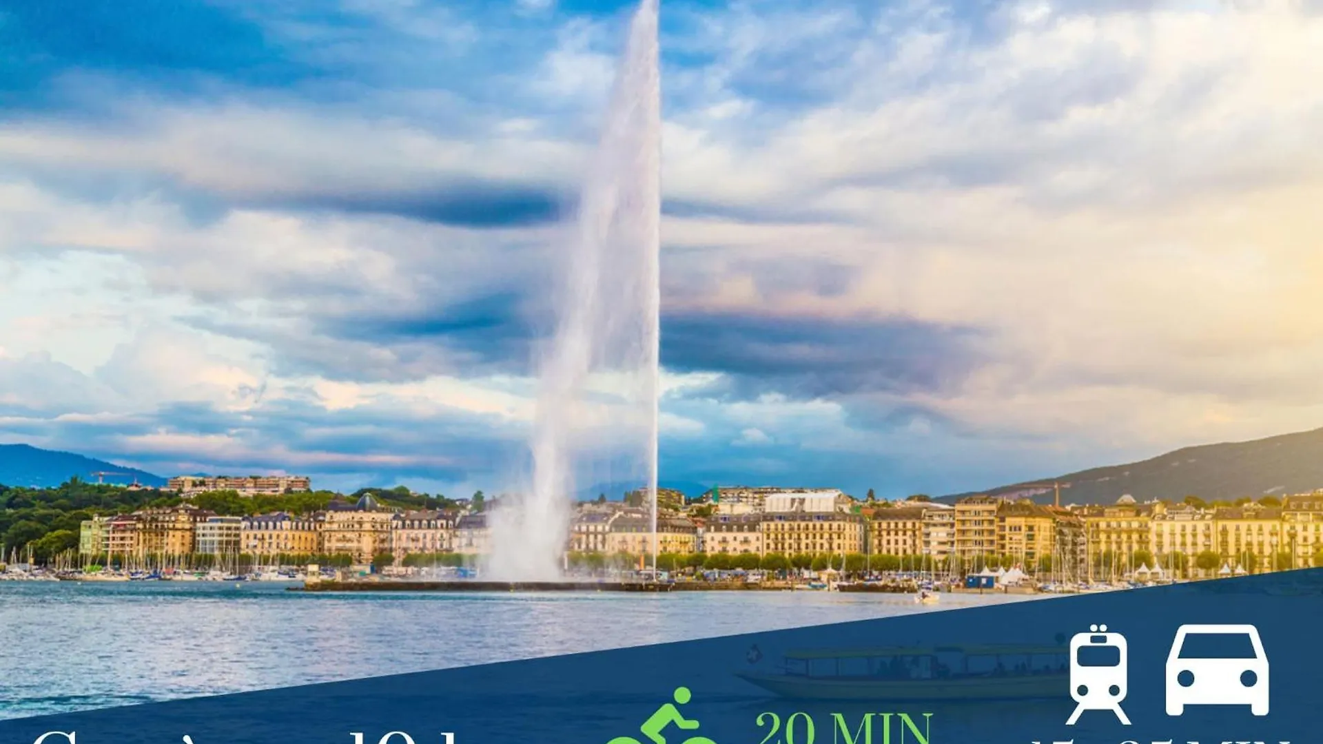 Homey Purity / New / Parking Gratuit / Proche Tram / Aux Portes De Geneve Ambilly Apartment